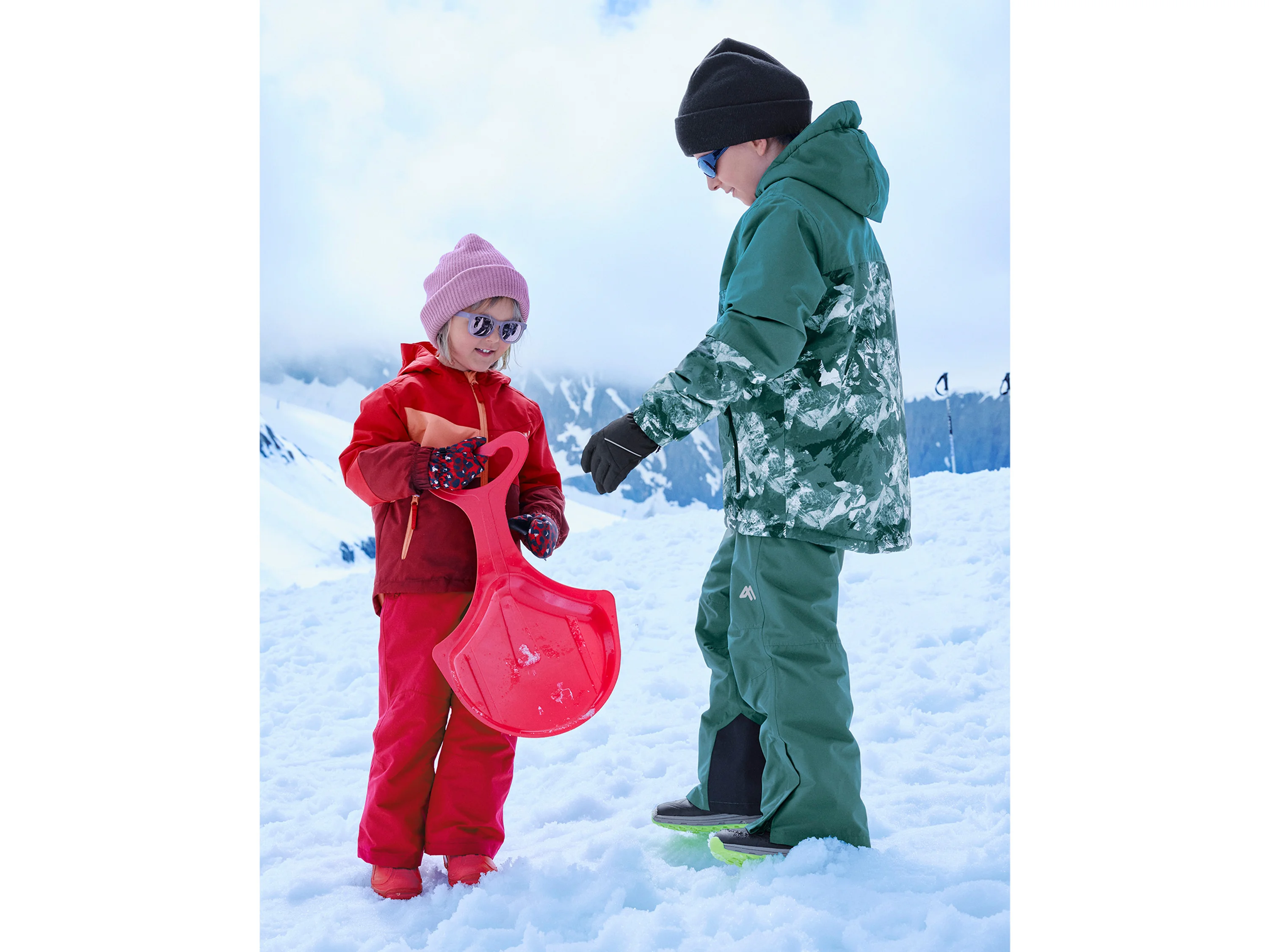 LUPILU® Kleinkinder LED-Winterstiefel (Rot, 25) – Bild 2 von 4