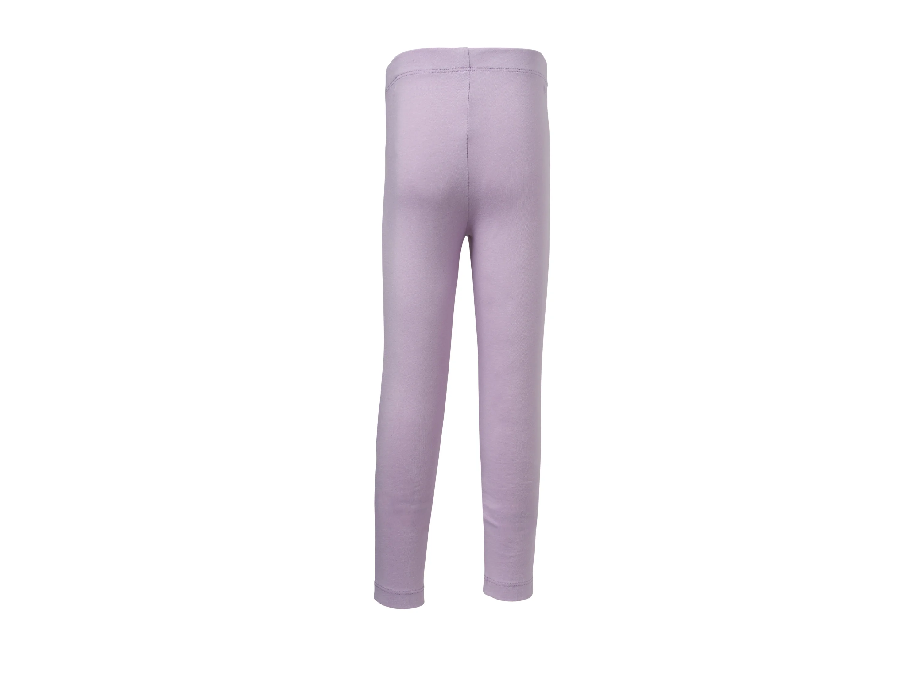 LUPILU® Kleinkinder Leggings, 2 Stück (weiß/lila, 122/128) – Bild 4 von 4