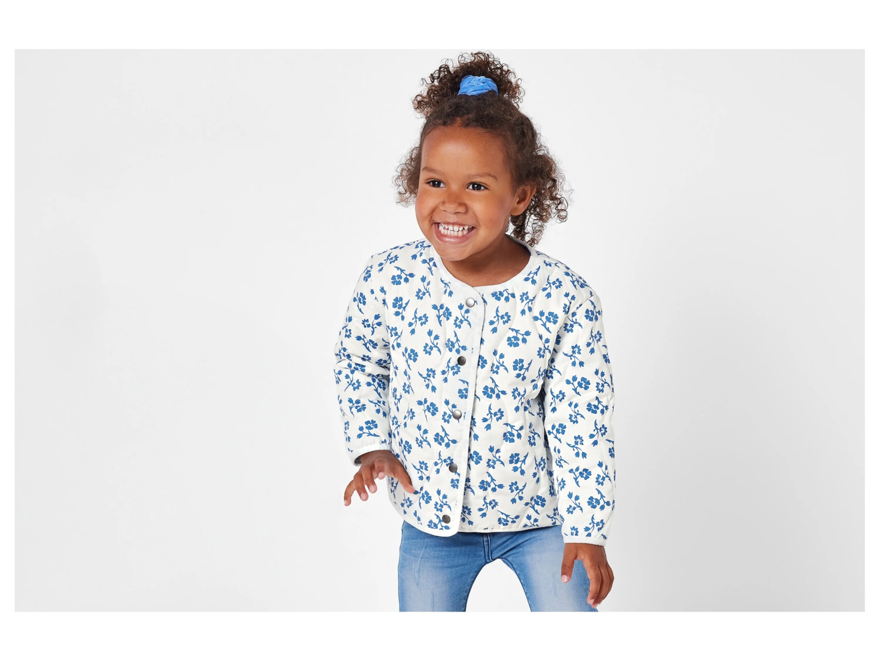 LUPILU® Kleinkinder Mädchen Jacke (Weiß, 110/116) – Bild 2 von 4