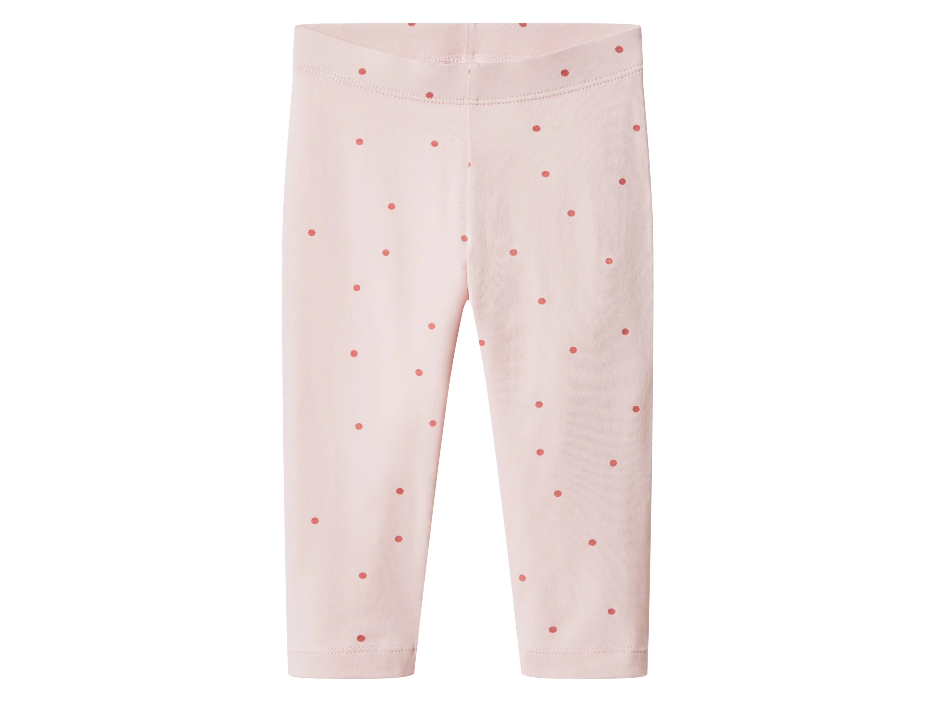 LUPILU® Kleinkinder Mädchen Leggings, 3 Stück (pink/rose/schwarz, 122/128) – Bild 3 von 4