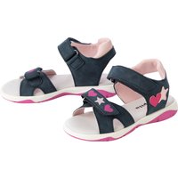 LUPILU® Kleinkinder Mädchen Sandale (Navy, 25)