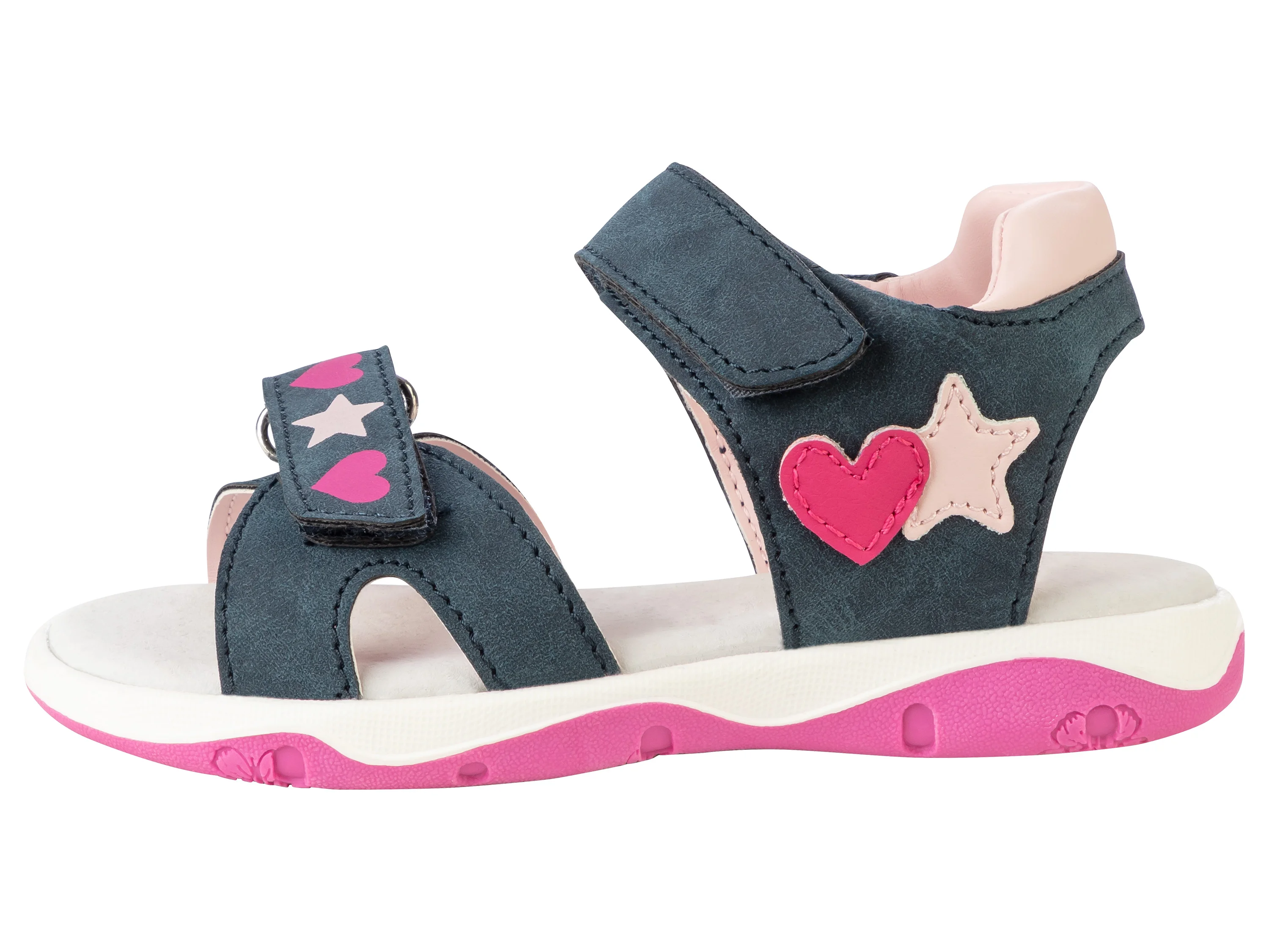 LUPILU® Kleinkinder Mädchen Sandale (Navy, 25) – Bild 2 von 3