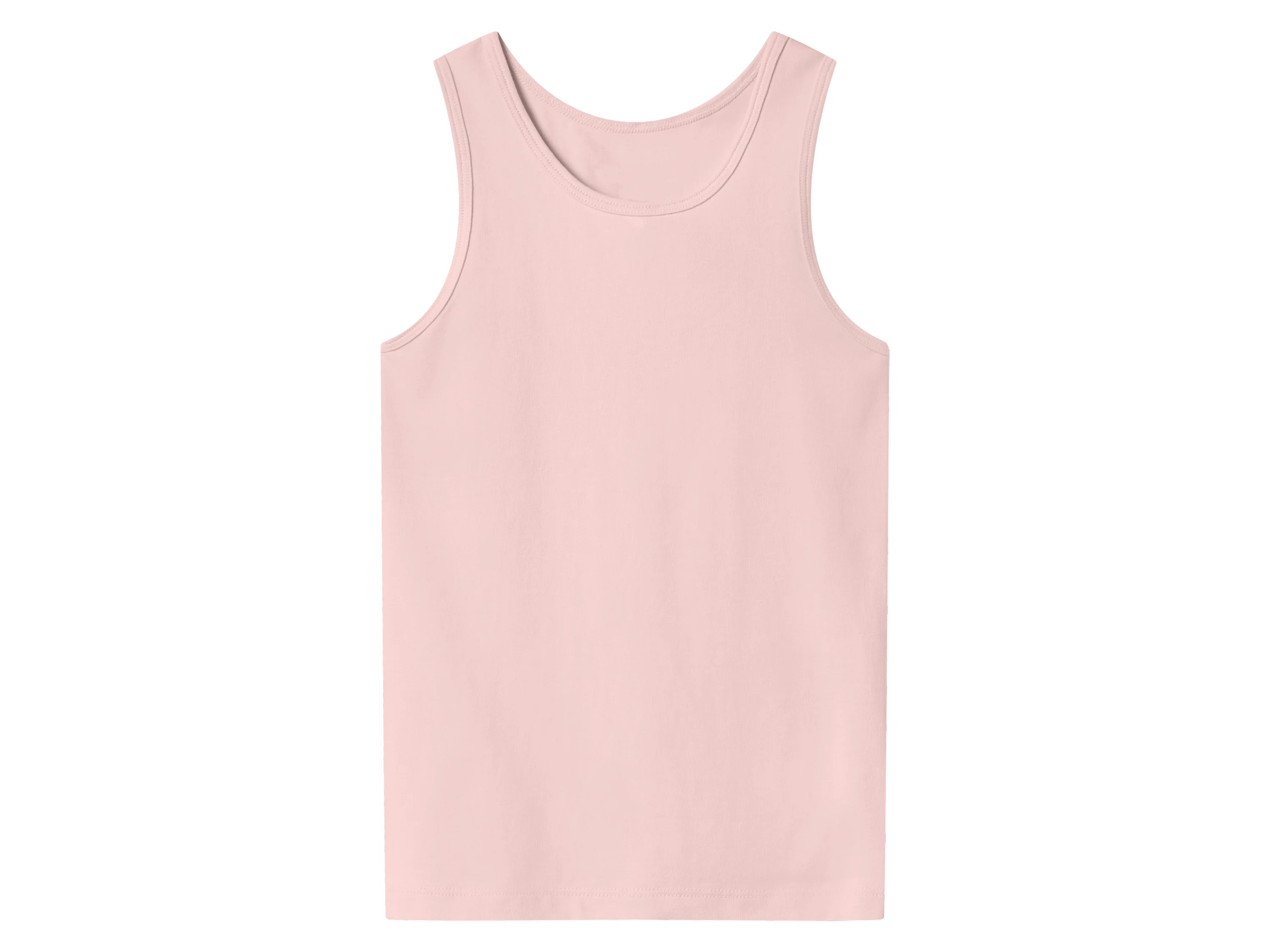 LUPILU® Kleinkinder Mädchen Unterhemd, 2 Stück (Rosa, 98/104) – Bild 3 von 4