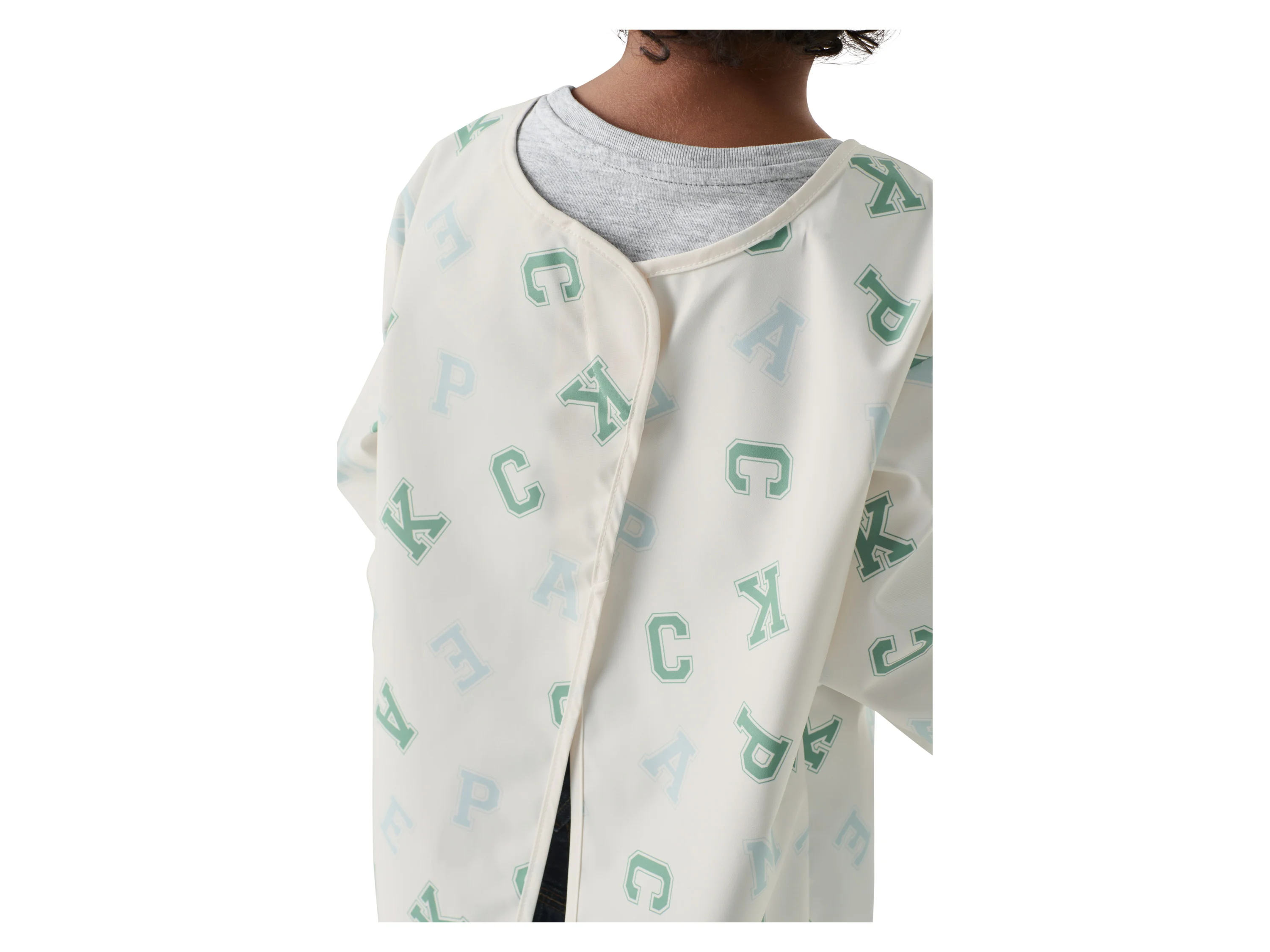 LUPILU® Kleinkinder Malkittel (Weiß, 98/104) – Bild 4 von 4
