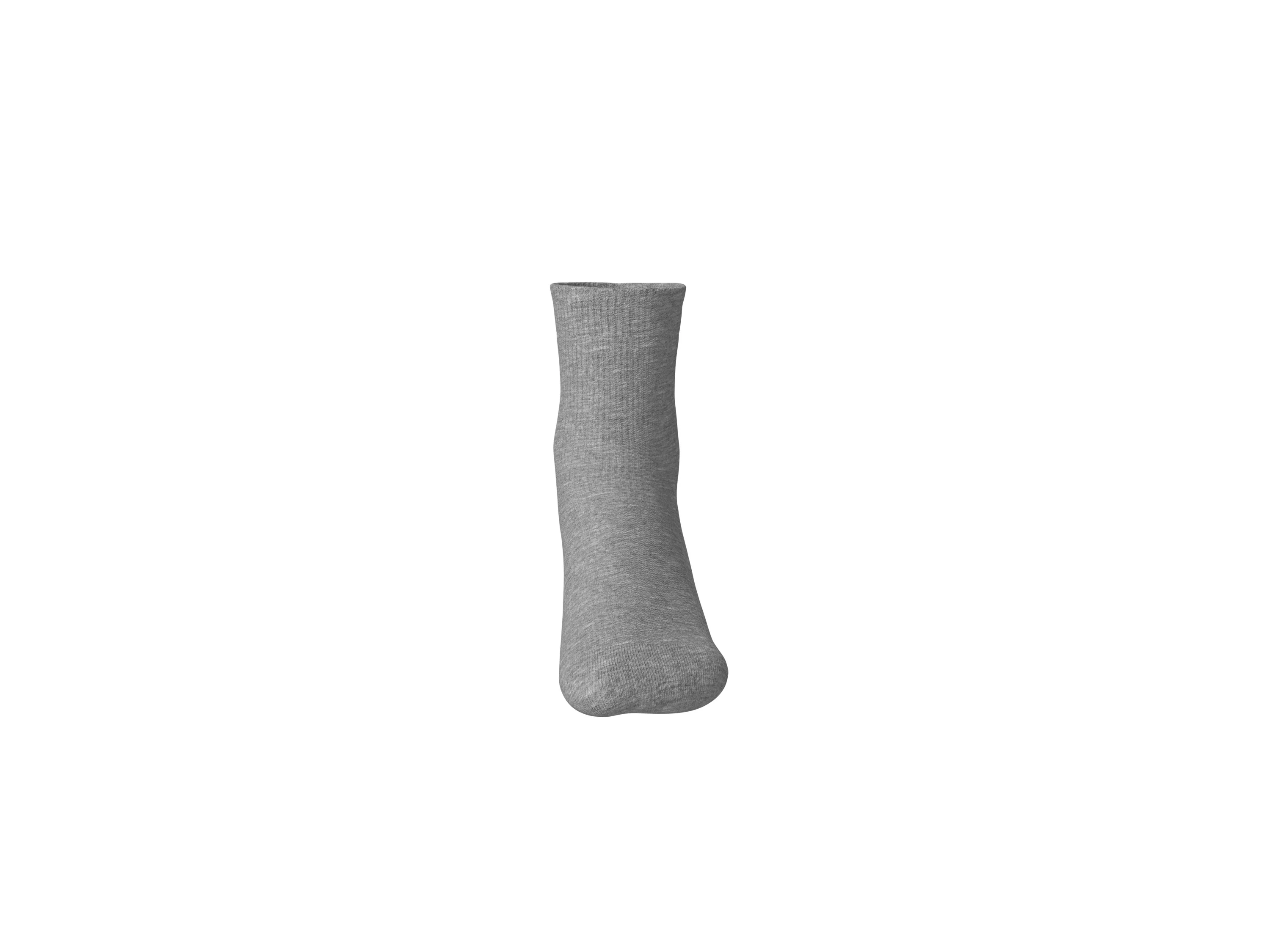 LUPILU® Kleinkinder Socken, 7 Stück (grau/weiß/beige, 27-30) – Bild 3 von 4