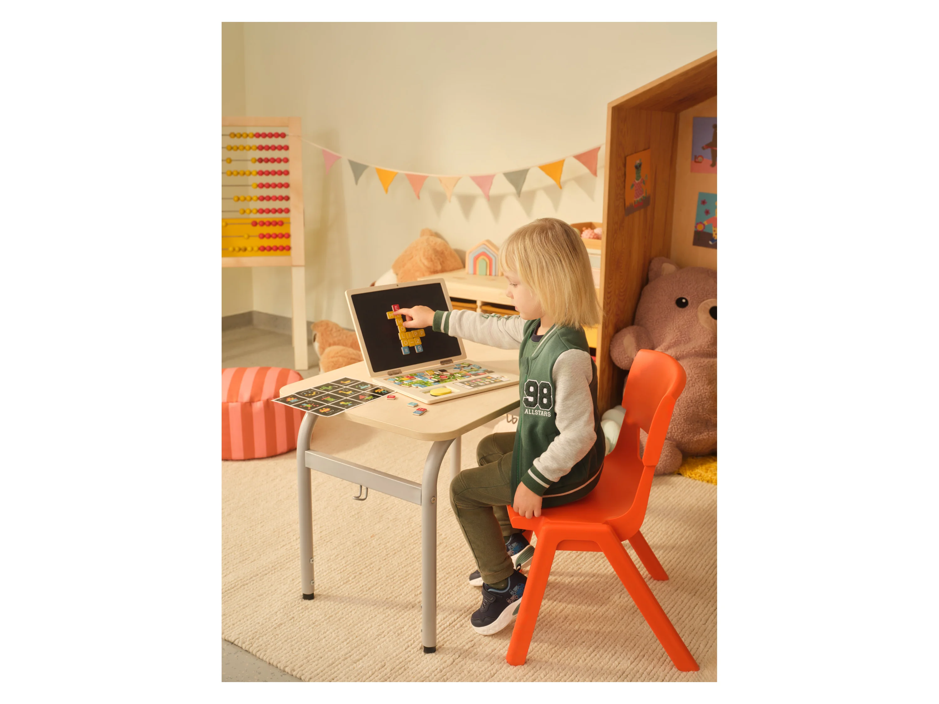 LUPILU® Kleinkinder Sweathose (Grün, 98/104) – Bild 3 von 3
