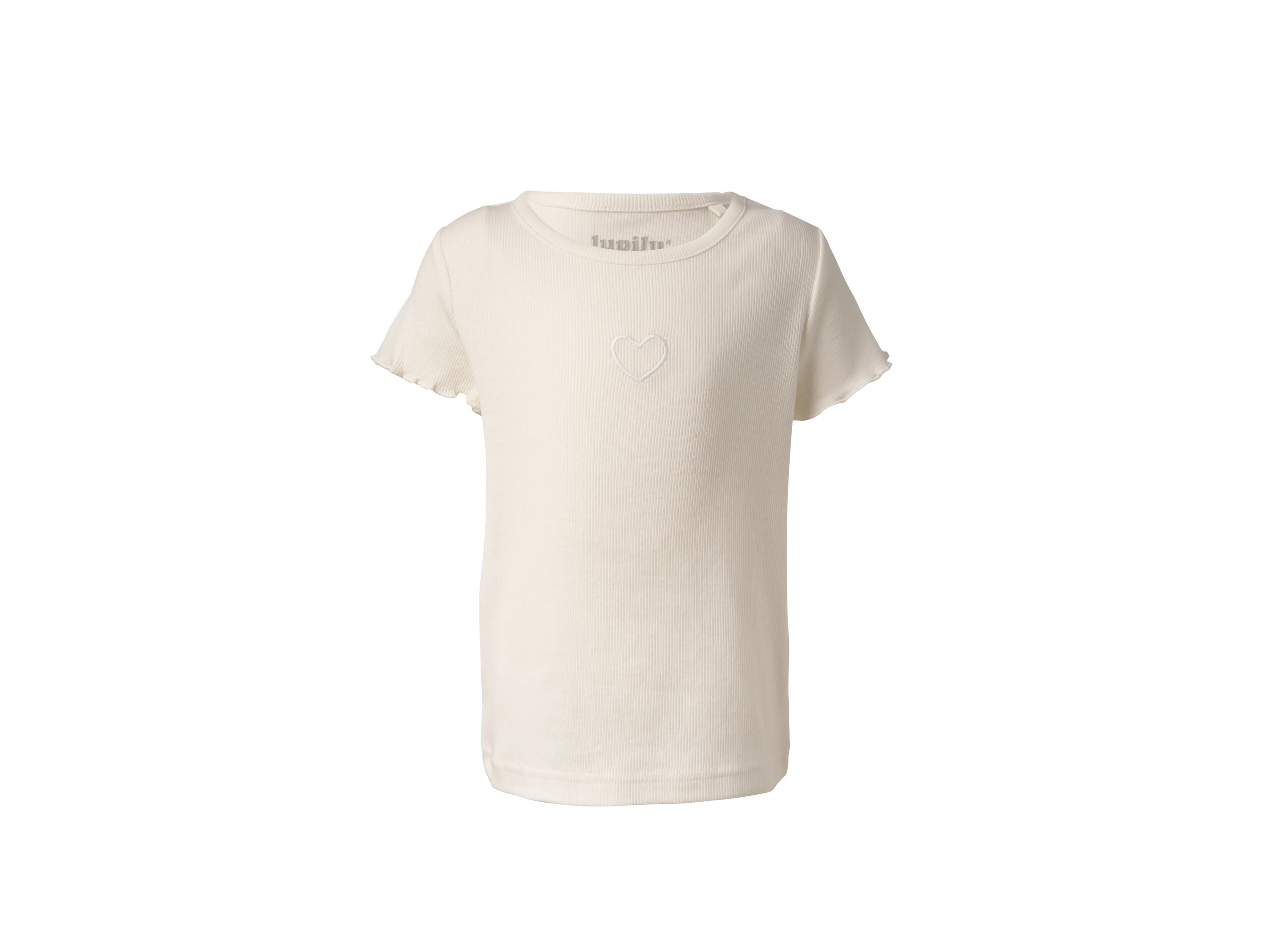 LUPILU® Kleinkinder T-Shirt, 2 Stück (Streifen/weiß, 110/116) – Bild 4 von 4