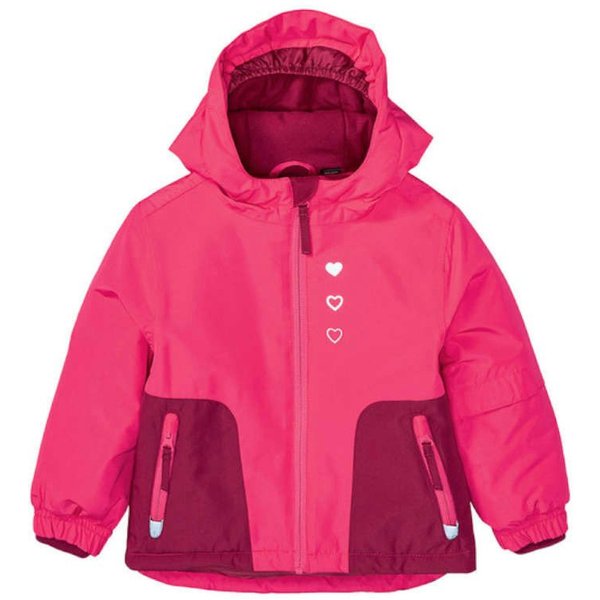 lupilu Schneejacke Mädchen Schneejacke Skijacke Wind- Wasserdicht Pink 110-116