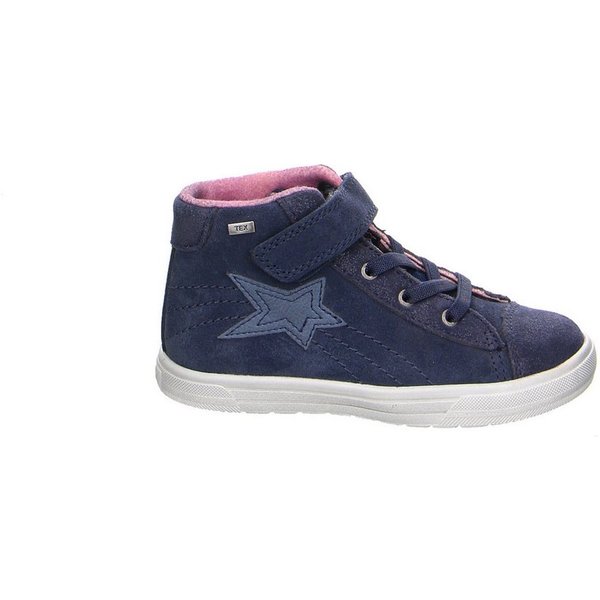 Lurchi Lurchi Velour Klettstiefel Winter Mädchen blau Winterstiefelette