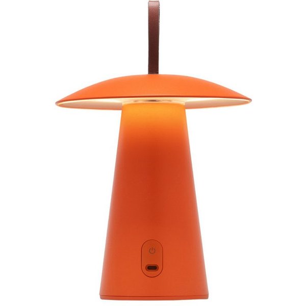 LUUK Studio LED Tischleuchte Lyvo, LED fest integriert, Tageslichtweiß, warmweiß, LED Tischlampe, kabellos, stufenlos dimmbar, IP 54