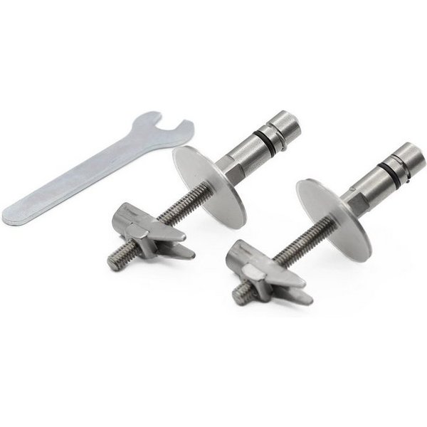 LUVETT WC-Sitz Befestigung 30 mm (Packung, 1-St., C0702G), Scharnier mit höherem Drehpunkt