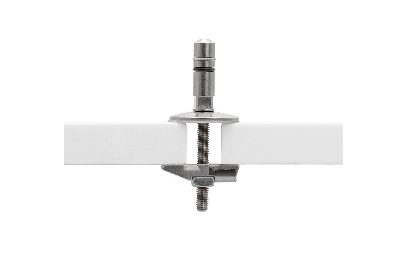 LUVETT WC-Sitz Befestigung 30 mm (Packung, 1-St., C0702G), Scharnier mit höherem Drehpunkt – Bild 3 von 4