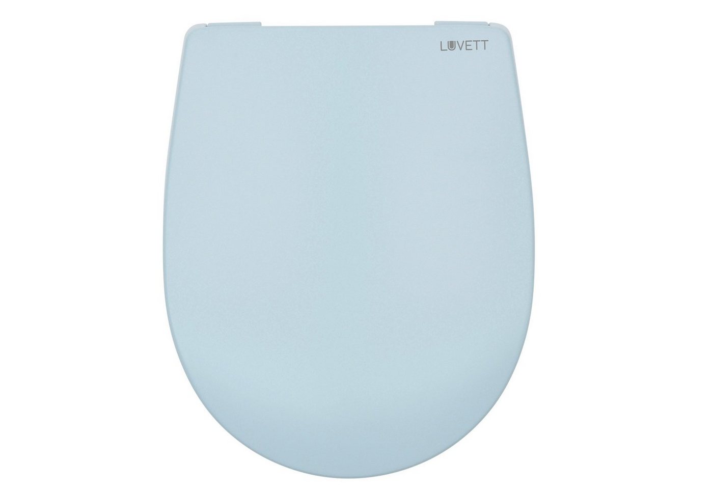 LUVETT WC-Sitz C100 mit Absenkautomatik, Duroplast sanitär, Universelle O-Form (Komplett-Set, Inklusive 3 Befestigungsarten), mit Original SoftClose® Absenkauto – Bild 4 von 5