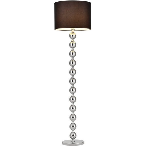 lux.pro Stehlampe, ohne Leuchtmittel, »Spheric Black« Elegante Stehleuchte Höhe 155cm