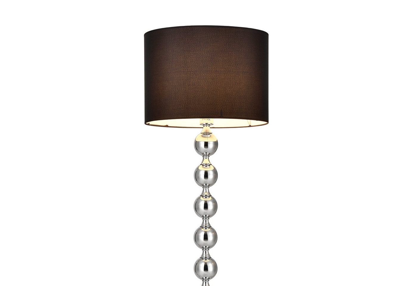 lux.pro Stehlampe, ohne Leuchtmittel, »Spheric Black« Elegante Stehleuchte Höhe 155cm – Bild 3 von 5