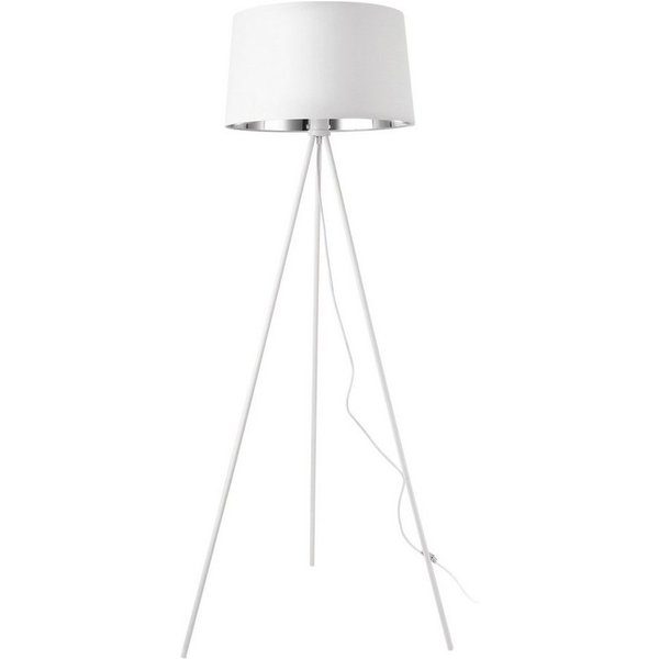 lux.pro Stehlampe, ohne Leuchtmittel, »Manchester« Stehleuchte Design Lampe Metall weiß