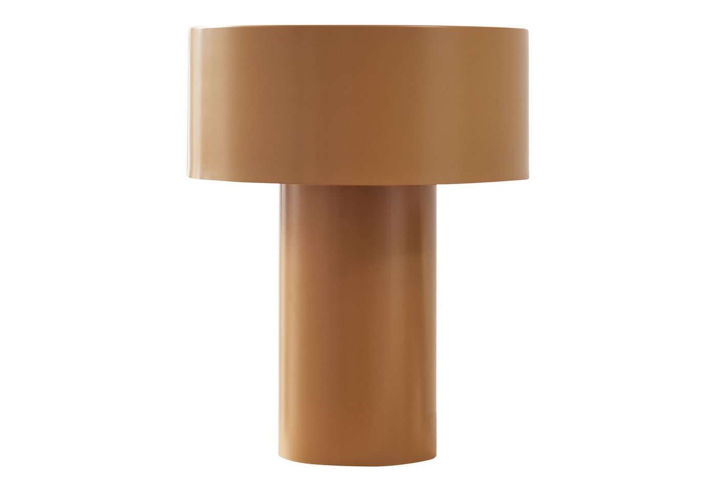 lux.pro Tischleuchte, ohne Leuchtmittel, »Kömn« Metall 37 x 30 x 30 cm Braun – Bild 4 von 5