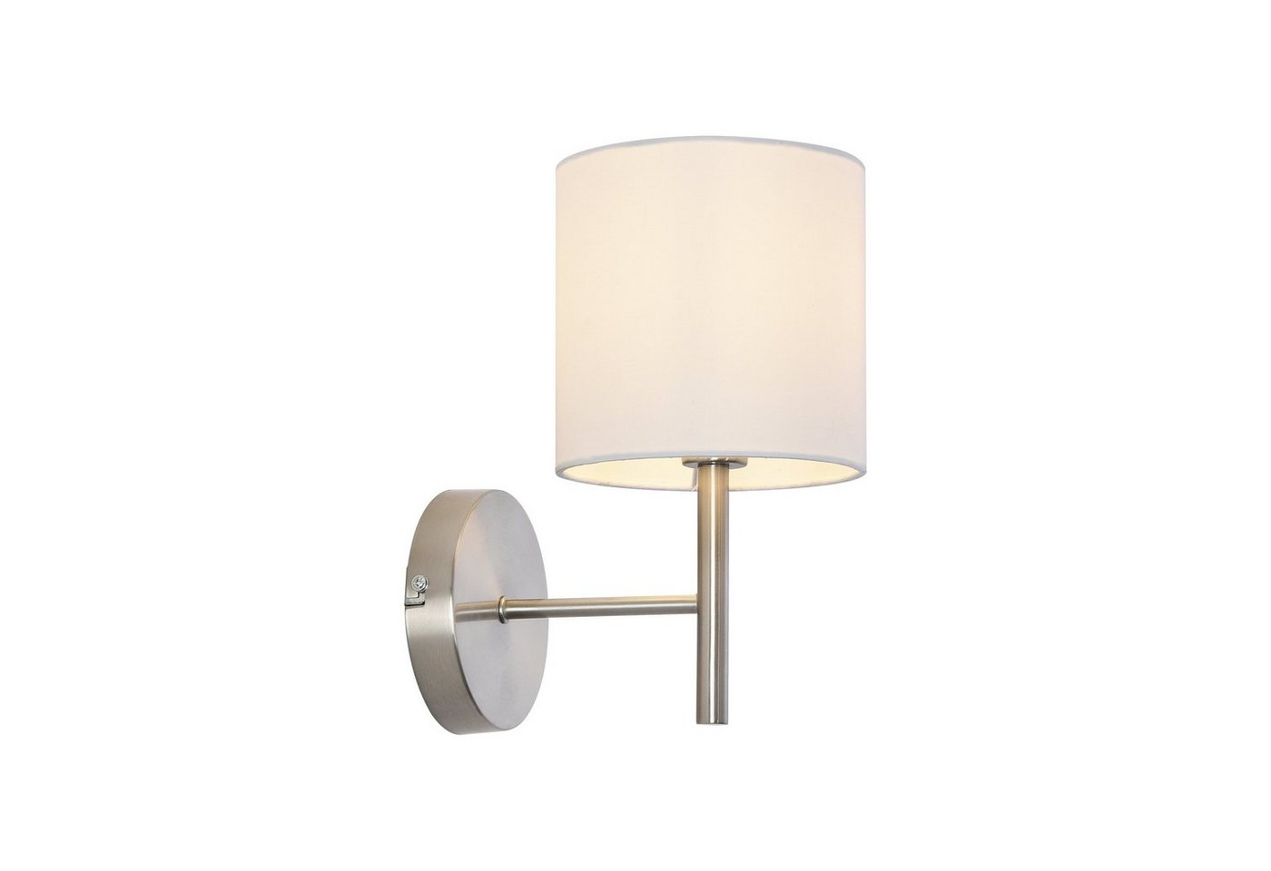 lux.pro Wandleuchte, ohne Leuchtmittel, »Winsford« E14 Metall Textil – Bild 3 von 5