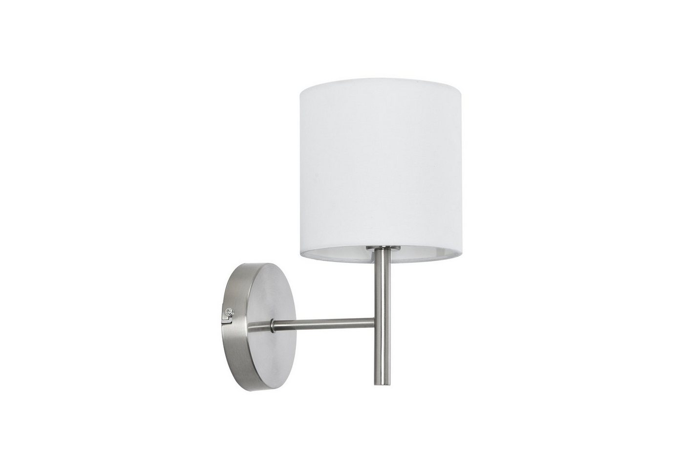 lux.pro Wandleuchte, ohne Leuchtmittel, »Winsford« E14 Metall Textil – Bild 4 von 5
