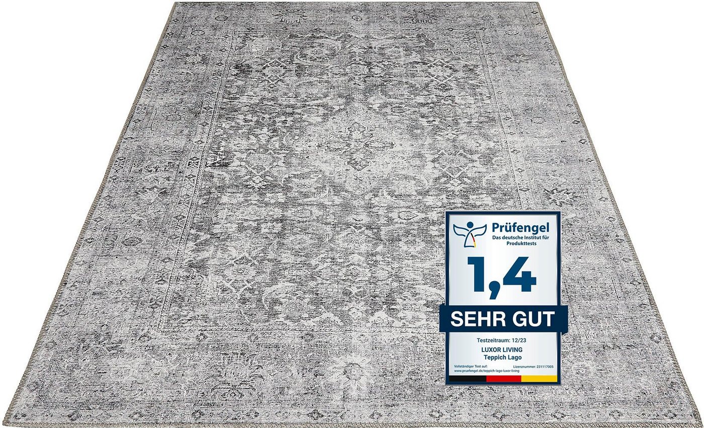 LUXOR living Teppich Lago, rechteckig, Höhe: 6 mm, faltbarer Teppich, modernes Design, waschbar, In- und Outdoor geeignet – Bild 3 von 5