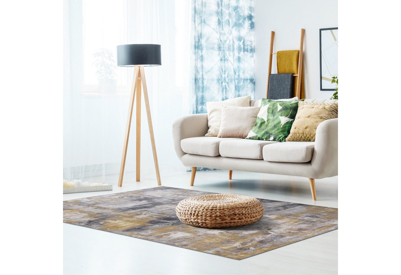 LUXOR living Teppich Prima, rechteckig, Höhe: 7 mm, Kurzflor, bedruckt, modernes Design, auch als Läufer erhältlich – Bild 2 von 5