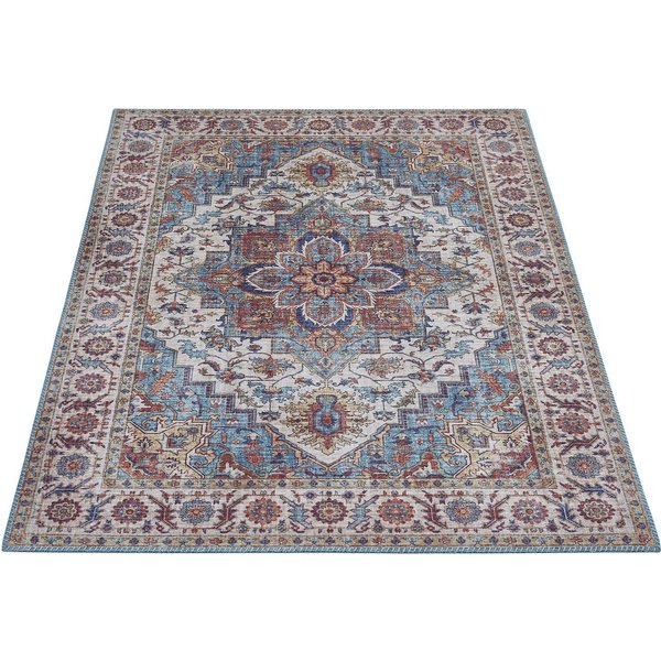 LUXOR living Teppich Prima 3, rechteckig, Höhe: 7 mm, Kurzflor, Orient-Optik, Vintage Design, auch als Läufer erhältlich