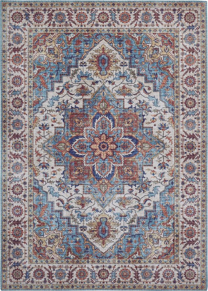 LUXOR living Teppich Prima 3, rechteckig, Höhe: 7 mm, Kurzflor, Orient-Optik, Vintage Design, auch als Läufer erhältlich – Bild 3 von 5