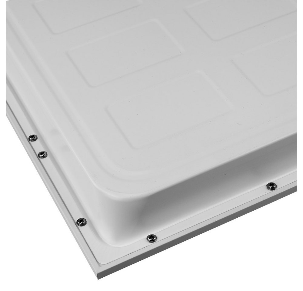 LUXULA LED Rasterleuchte 2er-Pack LED BackLit Panel, 62x62 cm, 36W, 3600lm, 6000K, LED fest integriert, Neutralweiß – Bild 5 von 5