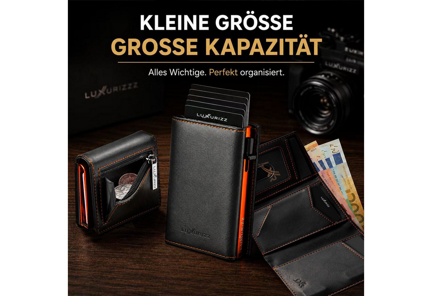 Luxurizz Geldbörse Slim Wallet – Bild 2 von 5