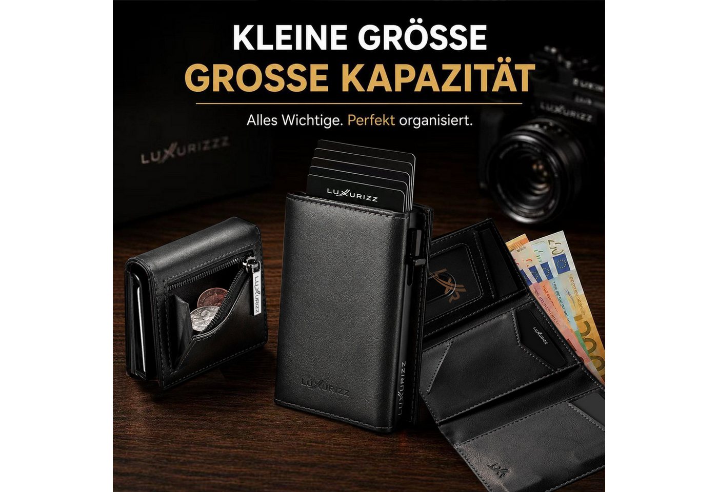 Luxurizz Geldbörse Slim Wallet – Bild 2 von 5
