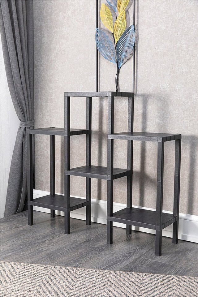 Luxury Bites Badregal Regal mit 2, 4 oder 6 Ablagen, vielseitig einsetzbar als Badezimmer, Wohnzimmer, Kinderzimmer – Bild 4 von 4