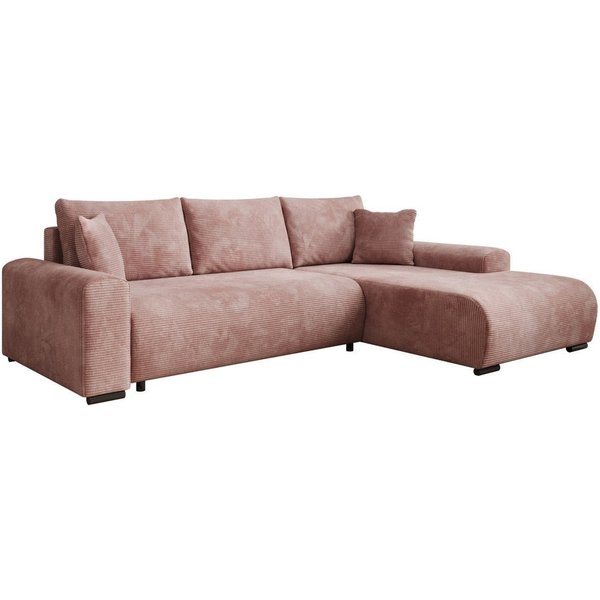 Luxusbetten24 Schlafsofa Designer Sofa Hanna, mit Schlaffunktion und Stauraum