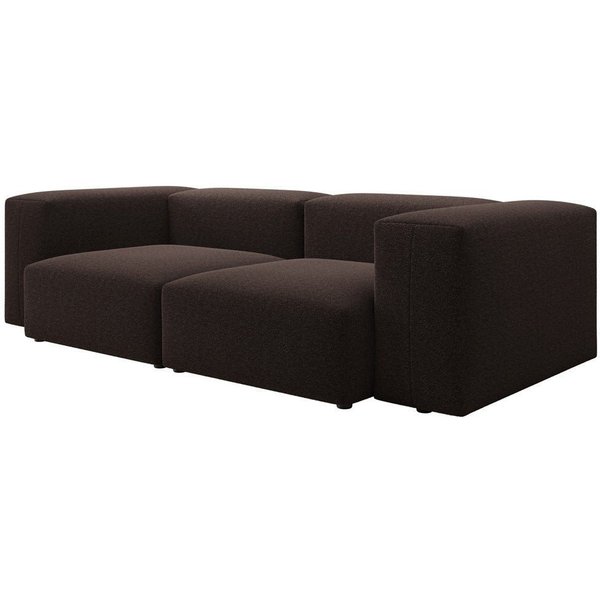 Luxusbetten24 Sofa Designer 2 Sitzer Sofa Snug, in Bouclé