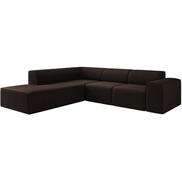 Luxusbetten24 Sofa Designer Sofa Idiola L, in Teddy Bouclé