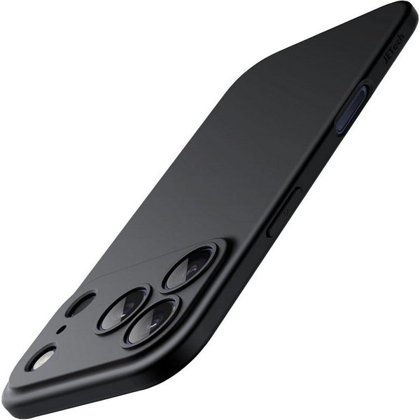 LuxusKollektion Handyhülle Handyhülle iPhone 17 Pro dünn Kameraschutz matt Schwarz