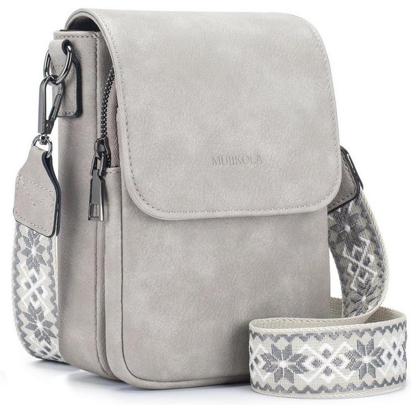 LuxusKollektion Handytasche Handytasche Damen Kunstleder RFID Umhängetasche große Kapazität mit