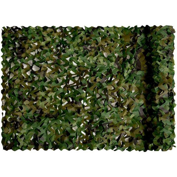 LuxusKollektion Schutznetz Tarnnetz Camouflage Netz Tarnung Sonnenschutz Jagd Outdoor 1.5 × 12, BxL: 0.24x0.29 m