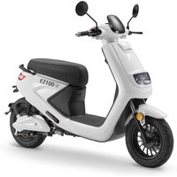 Luxxon E-Motorroller E2100, 2000 W, 45 km/h, bis zu 50 km Reichweite, mit Straßenzul., 2 Sitzplätze, für Erwachsene