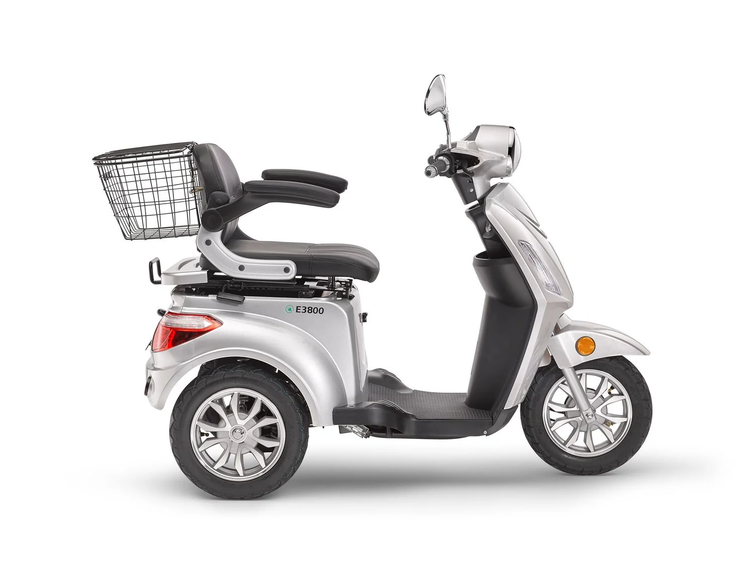 LUXXON Elektro Dreirad E3800 (Silber) – Bild 2 von 4
