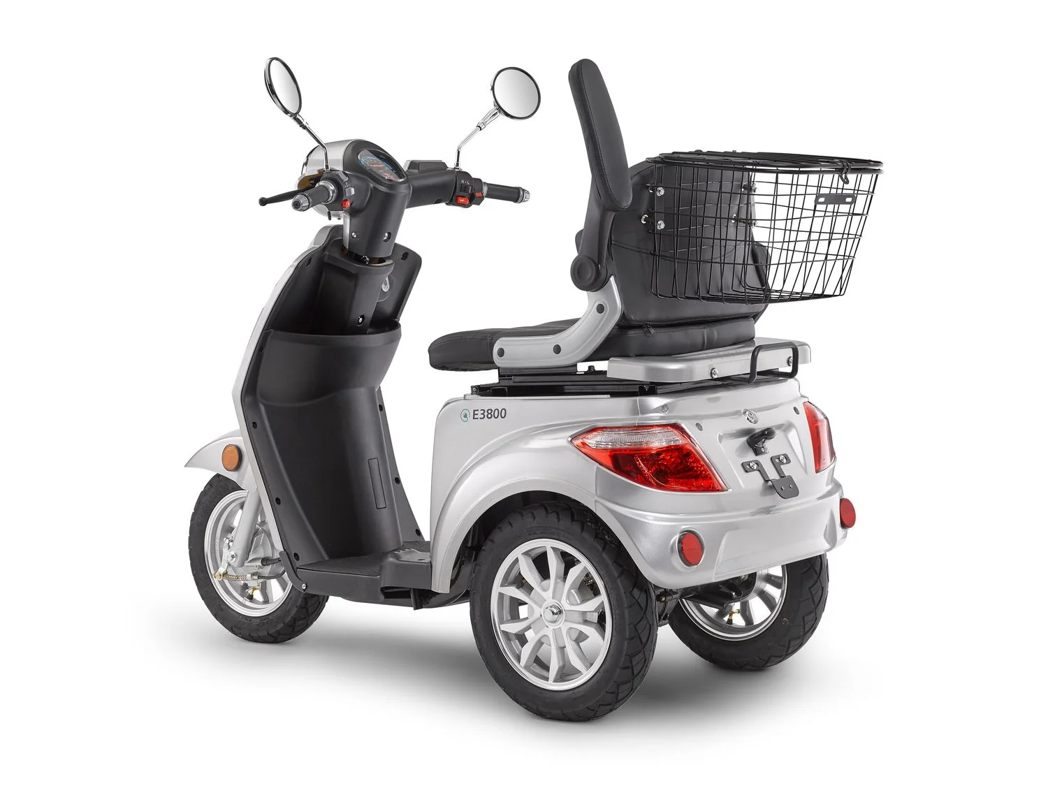 LUXXON Elektro Dreirad E3800 (Silber) – Bild 3 von 4