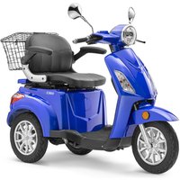 Luxxon Elektromobil E3800, 800 W, 20 km/h, (Elektroroller, Korb), bis zu 65 km Reichweite, Elektro Dreirad, Seniorenmobil