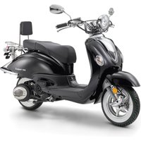 LUXXON Motorroller »Cruiser 125«, 125 ccm, 80 km/h (Schwarz)