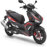 LUXXON Motorroller »F18«, 50 ccm, 45km/h (Schwarz)