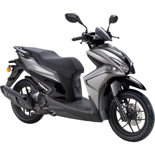 Luxxon Motorroller MaXXity 2 125, E5+, grau, 125 ccm, 85 km/h, Euro 5+, USB zum Laden externer Geräte (5V)