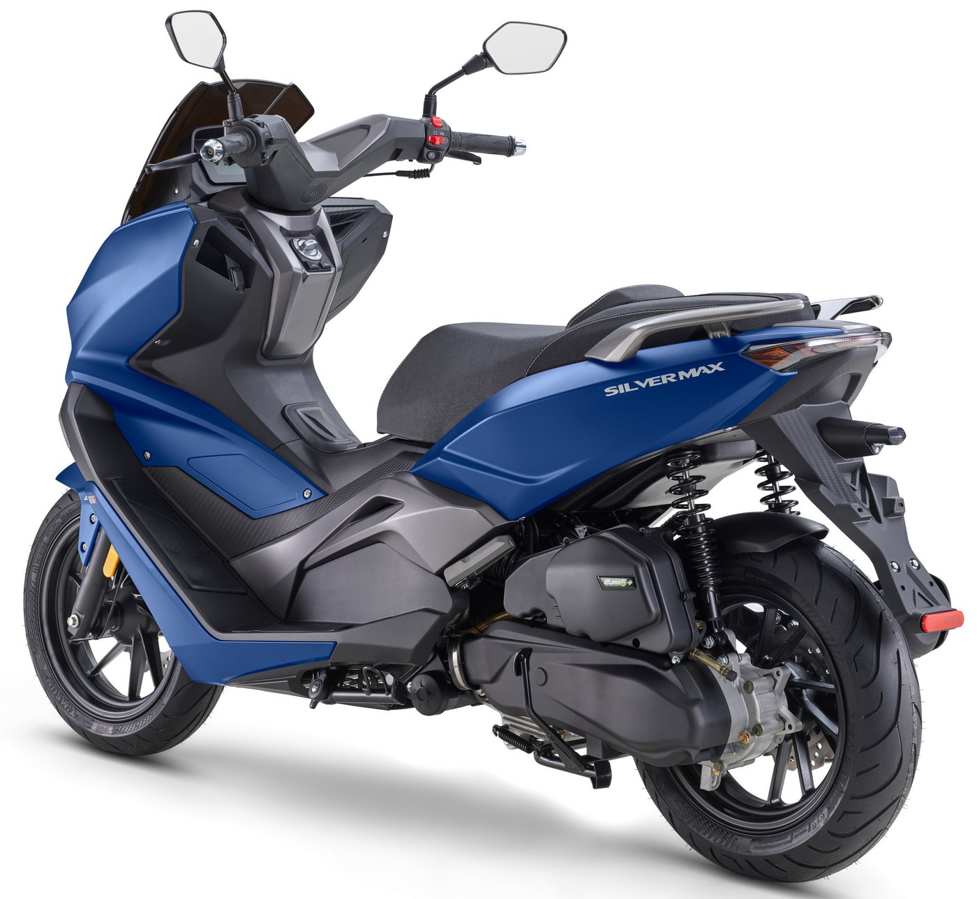 Luxxon Motorroller Silvermax 125 (85 km/h), E5+, Maxi-Scooter, matt-anthrazit, 125 ccm, 85 km/h, Euro 5+, Euro 5+, Windschild, CBS, USB-Anschluss, Maxi-Scooter, – Bild 3 von 5