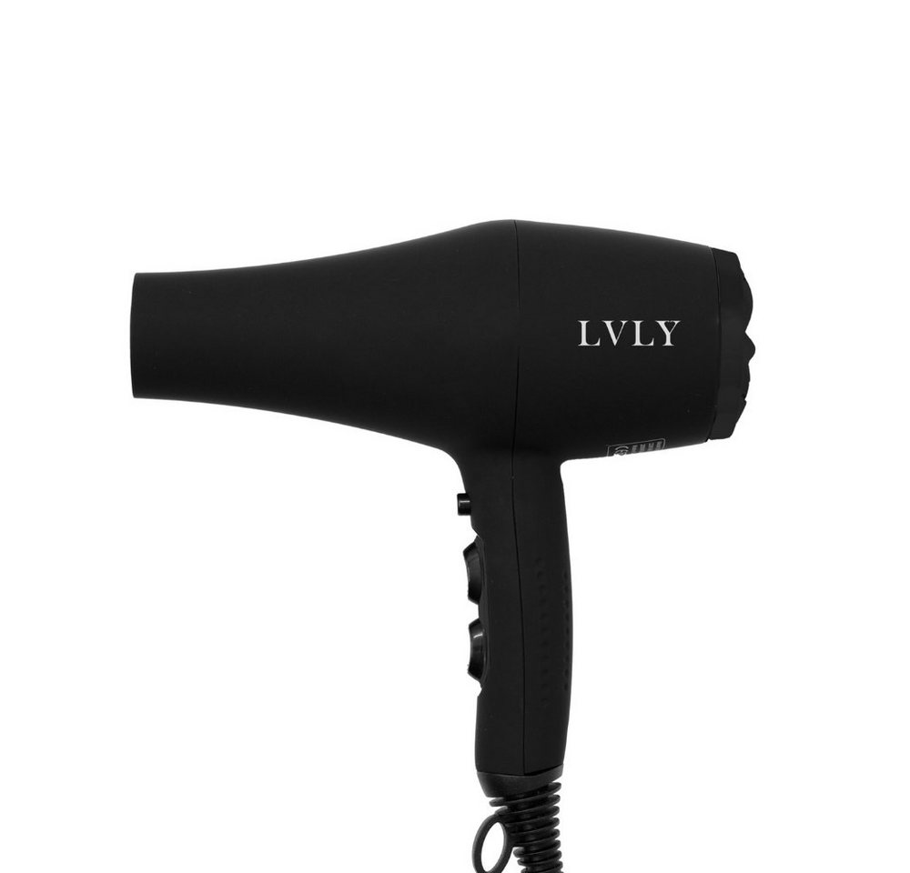 LVLY Haartrockner Haarföhn, 2200,00 W, inkl. Stylingdüse, Diffusor & Haarbürste - 3 Modi, Hair Dryer – Bild 3 von 4