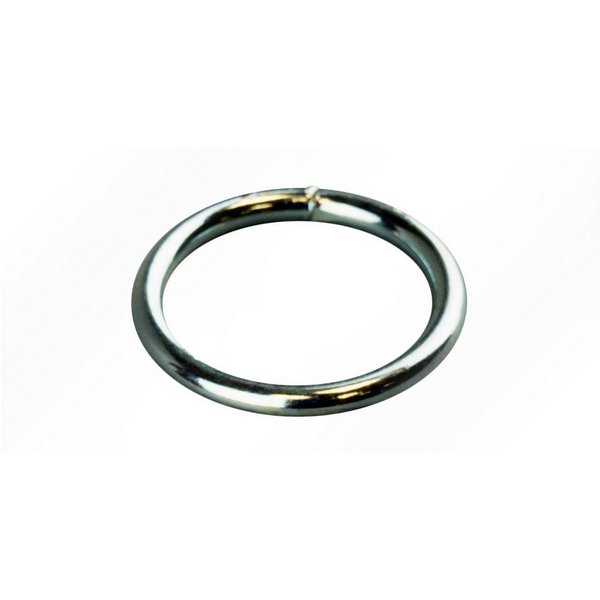 LYSEL® Gardinenring 27mm (Innenmaß) Rundring geschweißt aus Stahl verzinkt, (100-St)