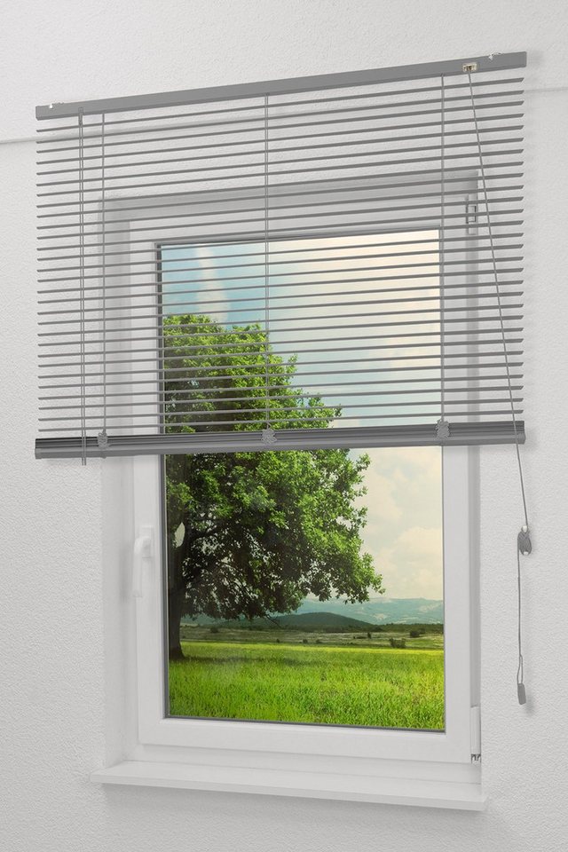 LYSEL® Jalousie alu 25mm, HxB 130x40cm – Bild 4 von 5