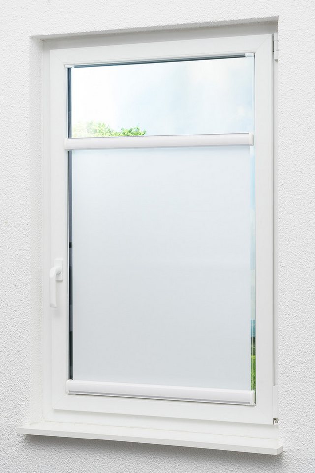 Rollo Glasleiste verspannt Tageslicht, LYSEL®, blickdicht, HxB 175x40cm – Bild 5 von 5