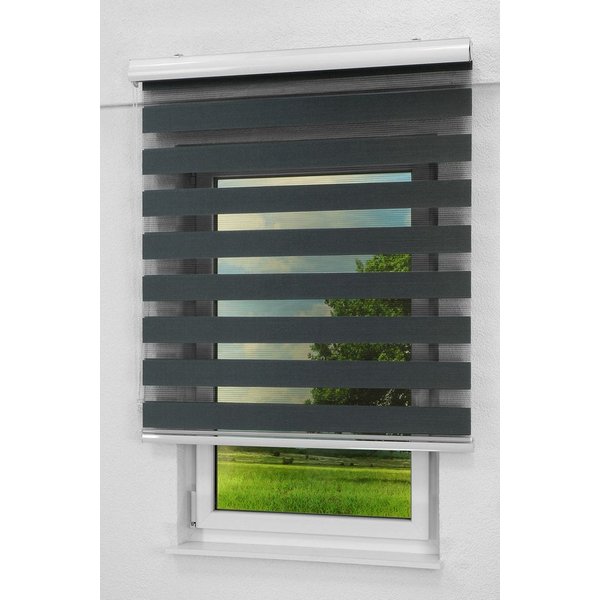 Rollo mit Blende, LYSEL®, blickdicht, HxB 175x40cm